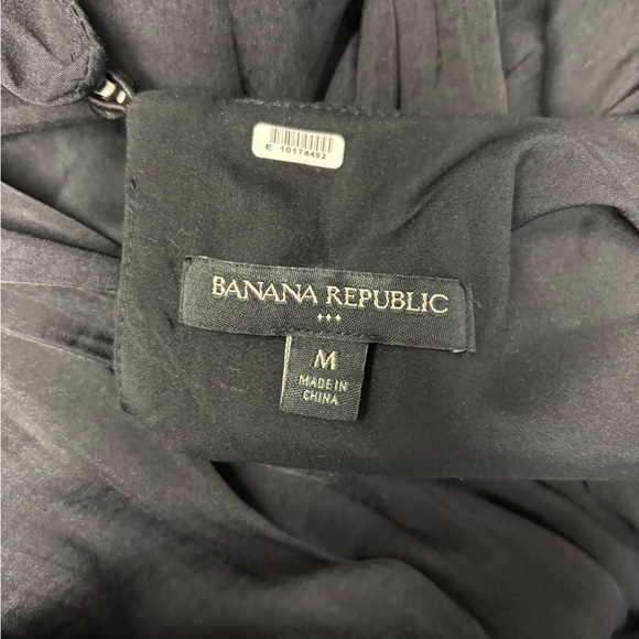 Banana Republic Black Draped Blouse - Picture 5 of 7